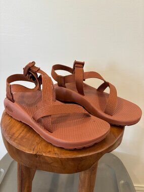 Chaco Women's Z/1 Adjustable Strap Classic Sandals - 9 M, Burnt Umber